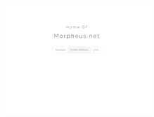 Tablet Screenshot of morpheus.net